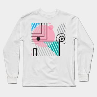 Midcentury Modern Abstraction Long Sleeve T-Shirt